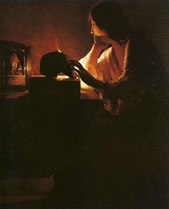 The Repentant Magdalen, Georges de La Tour